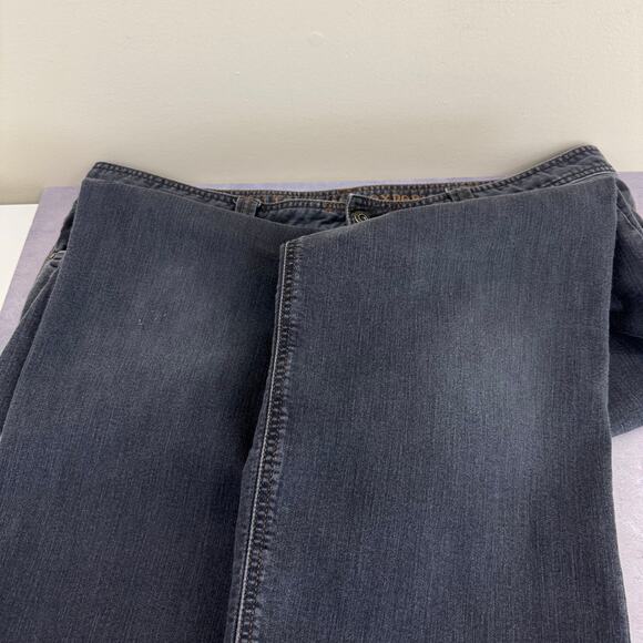 prAna Pants Mens 38x30 (Act 38x29) Slim Fit Stretch Faded Black Camping READ - Picture 8 of 13